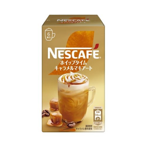 ネスカフェホイップキャラメルマキアート6本×3