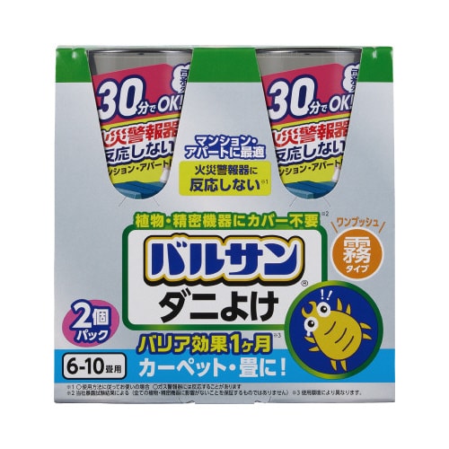 バルサンダニよけ霧46.5g×2 6−10畳用×5