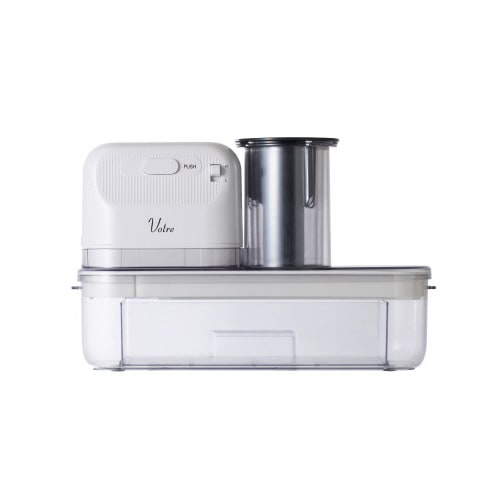 スライス・おろし・千切り3役こなす電動スライサー