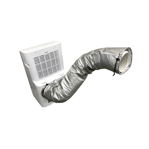 スポットエアコン用ダクトカバー