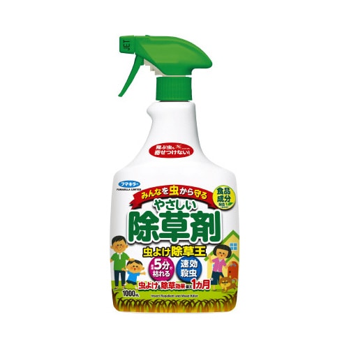 カダン 虫よけ除草王1000ML×4