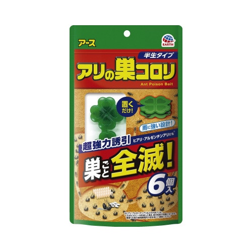 アリの巣コロリ 半生タイプ6個×4