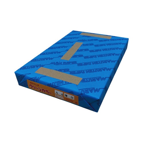 クリーンカラー 一般色 薄口500枚 A4オレンジ