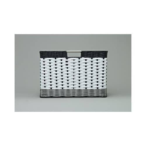 ウッディバスケット深型 ホワイト