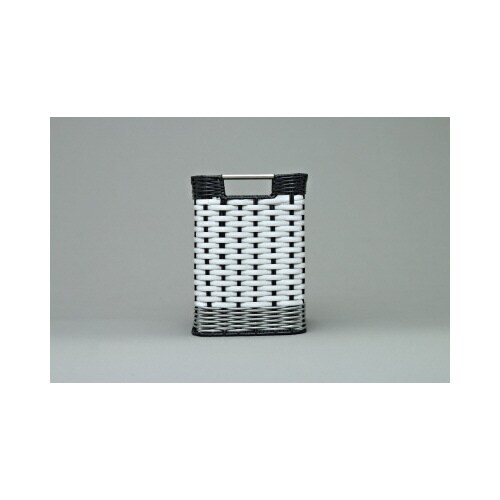 ウッディバスケット小型 ホワイト