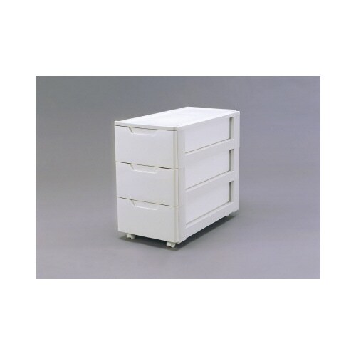 ロングチェスト ホワイト/ベージュ