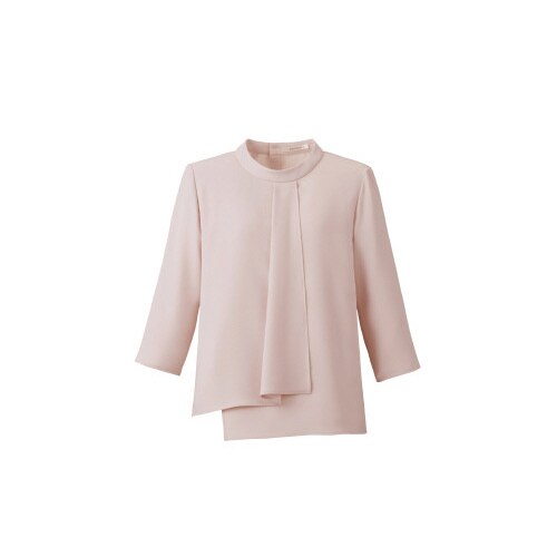 七分袖ブラウス BCB4102 ピンクベージュ M