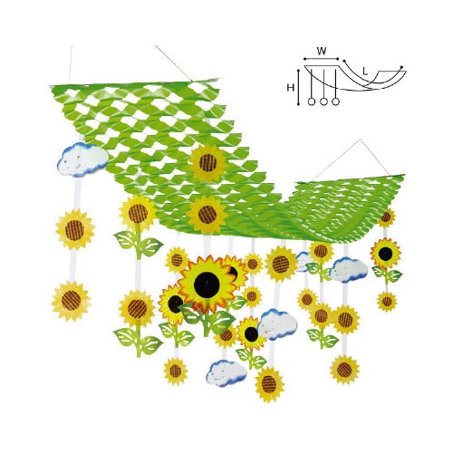 バリューひまわりプリーツハンガー