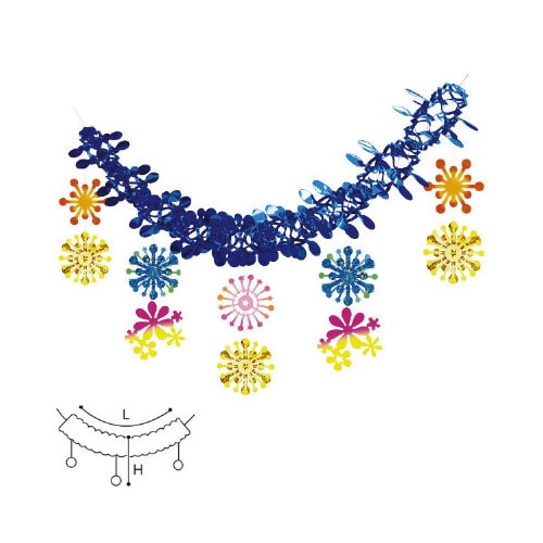 ときめき花火ガーランド