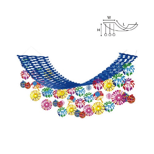 きらめき花火プリーツハンガー