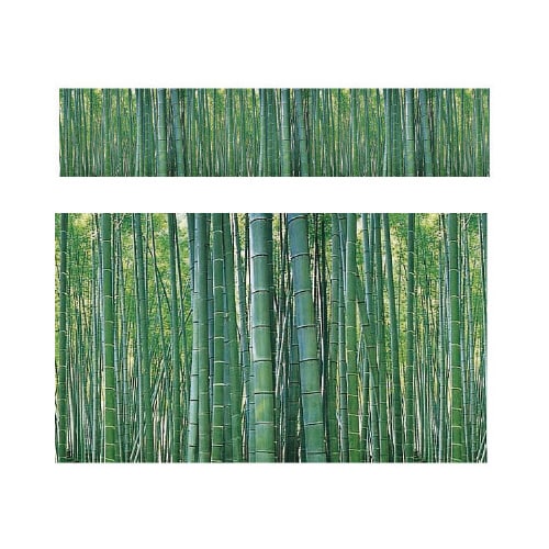 ビニール幕 竹(写真)