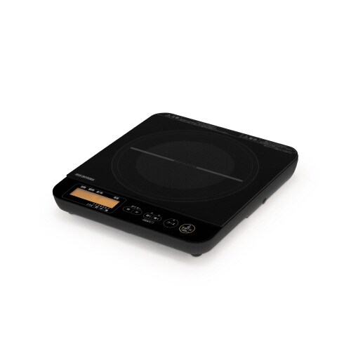 IHコンロ 1400W 液晶付き ブラック
