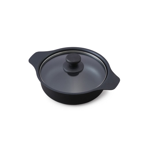 IHコンロ用鍋単品 20cm ブラック