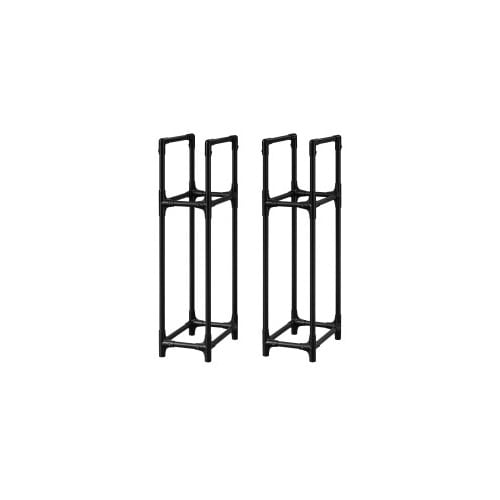 省スペースタイヤラック普通車用 ブラック