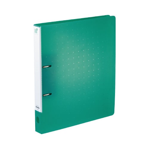 リングファイル スマートスリム A4 グリーン