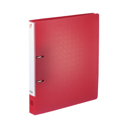 リングファイル スマートスリム A4 ピンク