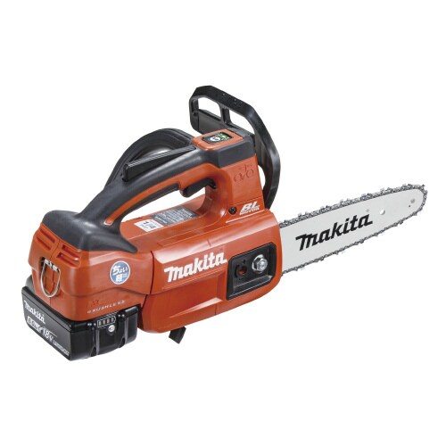 200ミリ充電式チェンソー(赤)