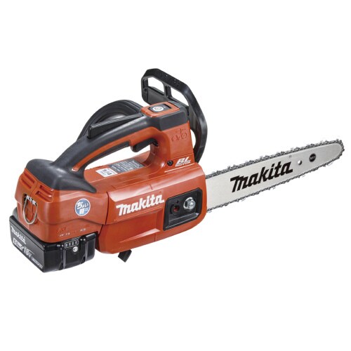 250ミリ充電式チェンソー(赤)