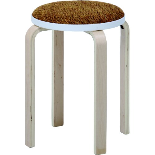 ファブリック曲木スタッキングスツールYE 6脚