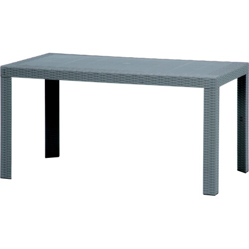 ステラテーブル 80×140 グレー