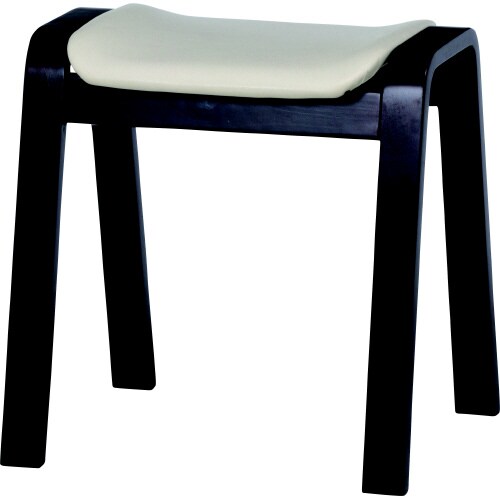 曲木スツールハイCF−406DBR/PU.IV4脚