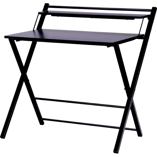 フォールディングワークデスク DBR/BK