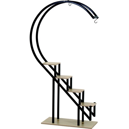 ディスプレイラック ハート型KD BK