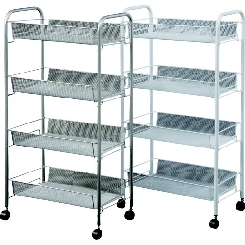 メッシュ トローリー4段SV