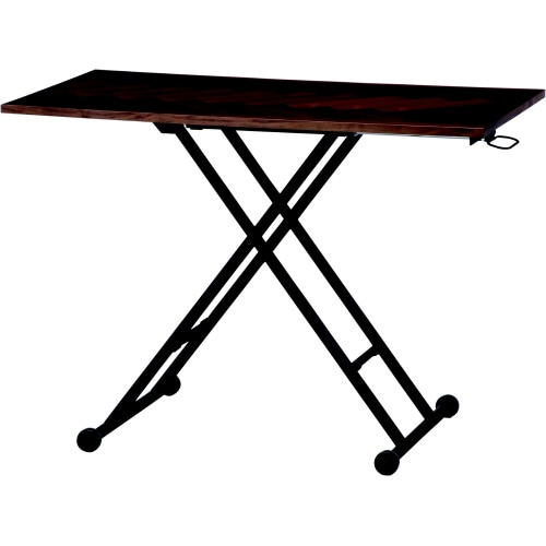 昇降テーブル シルビア ブラウン