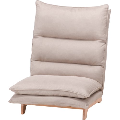 ダブルクッション座椅子 フィット2 1P BE