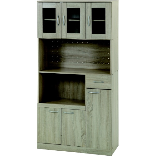 ハイキッチンボード 180×90 ホワイトオーク