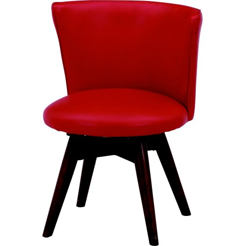 ダイニングチェア クラム ウエンジ/レッド