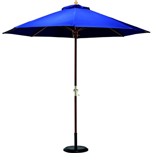 木製パラソル 270cm ネイビー 270NV