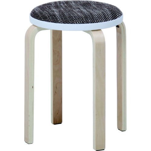 ファブリック曲木スタッキングスツールBE 6脚