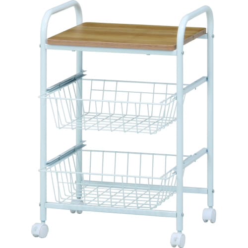 キッチンワゴン FBC−01−1 WH/NA