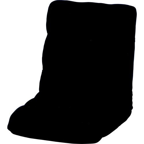 ふわもこ フロアチェア BK