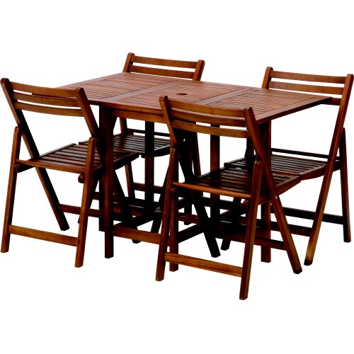 バタフライテーブル&チェア5点SET