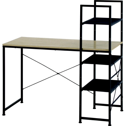 左右組み換えラック付きデスク ルカ NA