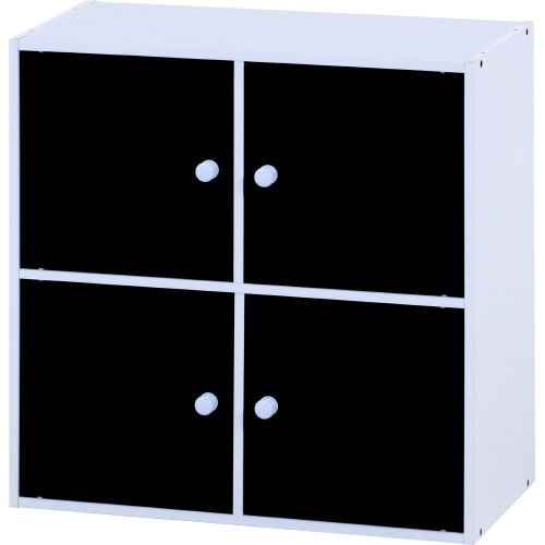 ユニットKDボックス ワイアード 扉4マス BR