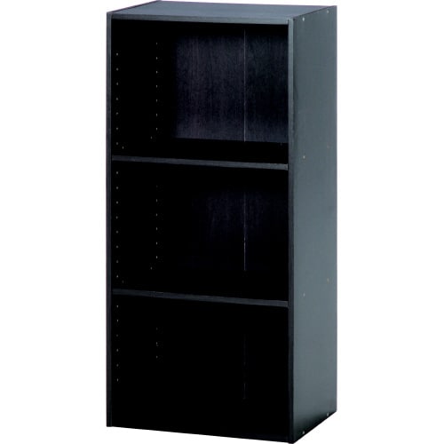 カラーボックス 可動棚3段 BR