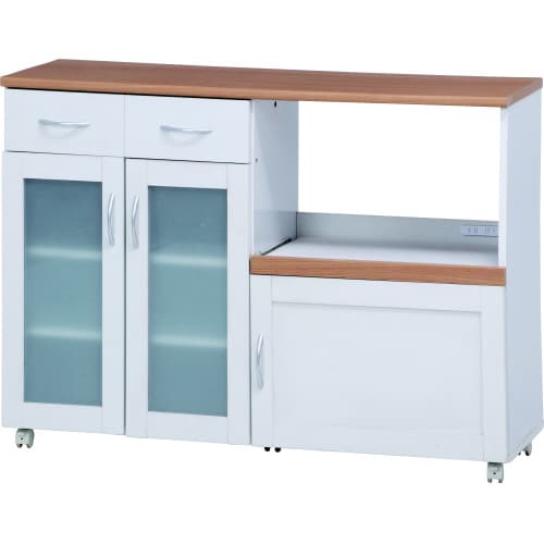 キッチンカウンターサージュ WH×NA 120幅