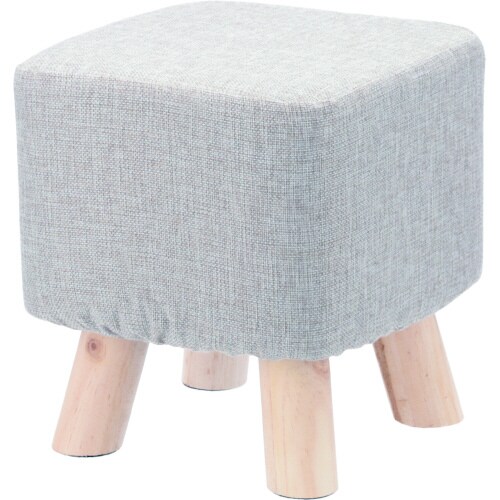 ミニファブリックスツール スクエア ベージュ