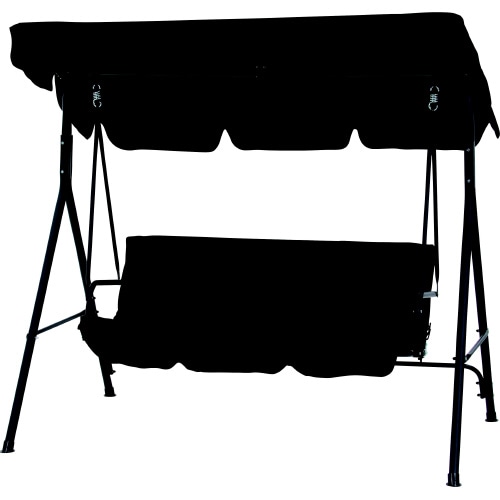 ブランコ 3P ポルド クッション付き BK