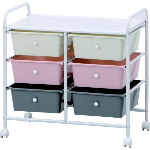 キッズ収納3段 color 6マス