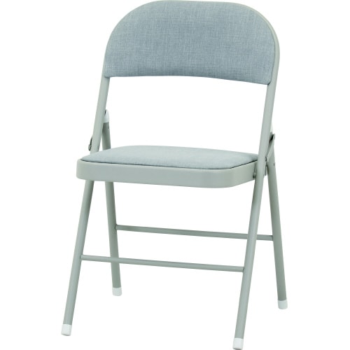 折りたたみチェア クッション付き GY 2脚