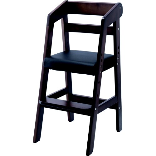 木製ベビーチェア ダークブラウン