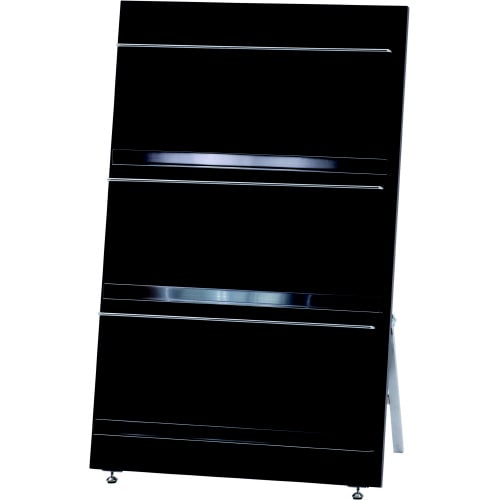 ウッドマガジンラック デコール 3段 ワイド