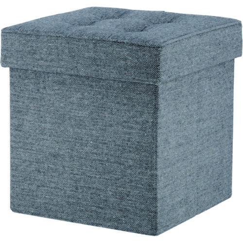 ディノボックススツールW38ヘリンボーンGY2台