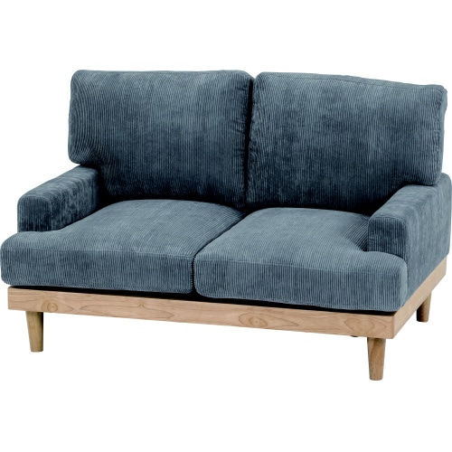 コーデュロイソファ フェリーチェ 2P GY