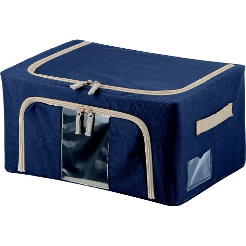 窓付&積み重ね収納ボックス22LBL 6個